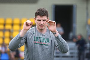 Netektis Lietuvos rinktinei: padėti norėjęs A. Gudaitis praleis atrankos langą dėl traumos