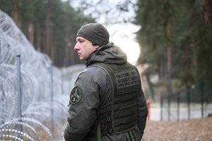 VSAT: pastarąją parą Lietuvos pasienyje su Baltarusija neteisėtų migrantų nefiksuota
