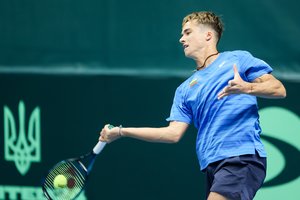 V. Gaubas įsibėgėja – įveikė penktą turnyro raketę ir žengė į ketvirtfinalį