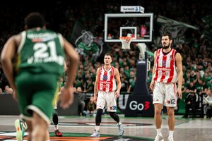 Eurolyga atmetė „Crvena zvezda“ protestą ir nubaudė tiek žaidėjus, tiek klubą