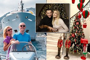 Savaitės blykstėse – kalėdinę eglę pasipuošusi N. Bunkė ir M. Vžesniauskaitės prabanga