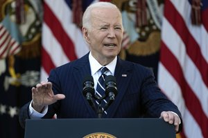 J. Bidenas pirmą kartą po rinkimų kreipėsi į tautą