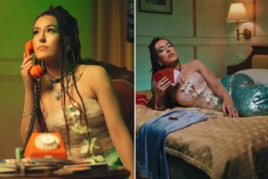 Evgenya Redko dainos „Įkliuvau“ vaizdo klipe pavirto nežemiška būtybe