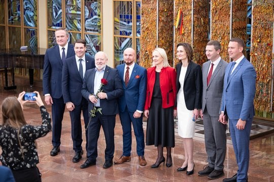 Seimo narių pažymėjimų įteikimo ceremonija