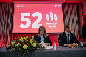 Socialdemokratų taryba pritarė koalicinei sutarčiai su „Nemuno aušra“ ir demokratais