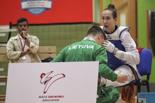 Iš Maltos – su čempionės medaliu