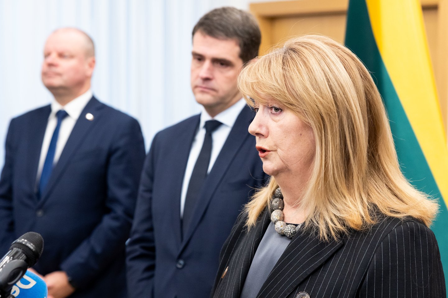 Koalicijos sutarties pasirašymas.<br>T.Bauro nuotr.