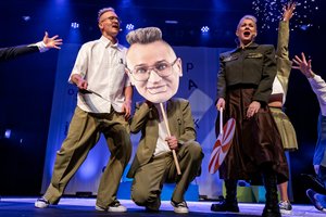 Tomas Dirgėla knygų herojus perkėlė į miuziklą: drebėjo kojos ir šypsena