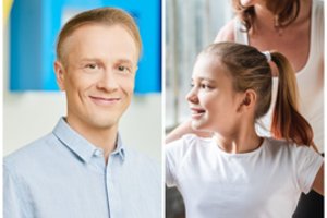 Kineziterapeutas pataria: kaip išjudinti prie sofos „prirakintus“ vaikus