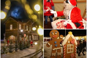 Šventinis siaurukas kvies į kelionę pas Kalėdų senelį: čia atvykusiųjų laukia ypatinga šventinė atmosfera