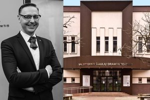 Apie Šiaulių dramos teatro realybę prakalbęs A. Žvinys: „Ant mūsų pečių gula pakankamai didelė atsakomybė“