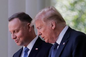 Padėjėjas: A. Duda susitiks su D. Trumpu iki šių metų pabaigos