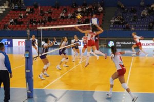 Prancūzijos klubas su Rūta Staniulytė laimėjo auksinį setą ir žengė į CEV taurės aštuntfinalį