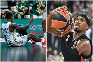 Paryžiaus spauda pašiepė kauniečius: „Žalgiris“ kvėpavo T.J. Shortso sukeltomis dulkėmis“