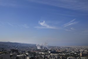 Po Izraelio įspėjimo evakuotis suduotas smūgis į pietinius Beiruto rajonus