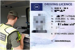 Žemaitis tikino už „tikrą“ vairuotojo pažymėjimą anapus Lamanšo mokėjęs 1 200 svarų