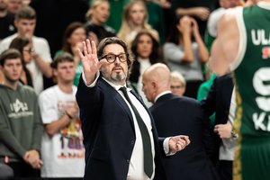 Laiko stygių pabrėžęs A. Trinchieri – apie norą komandai ir pagarbą Š. Jasikevičiui