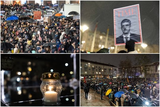 Protestas prieš R.Žemaitaitį koalicijoje.