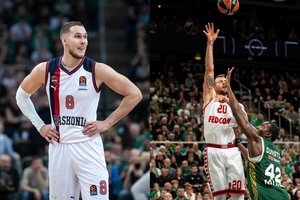 Arti rekordo buvusio T. Sedekerskio neužteko: D. Motiejūnas ir „Monaco“ susitvarkė su „Baskonia“