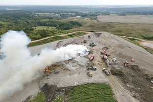 Po pavojingų gaisrų sąvartynuose – priminimas ir patiems gyventojams, ko šiukštu nedaryti