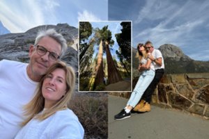 Arūnas Sakalauskas su žmona Gabija Laubner tyrinėjo Ameriką: Holivudas sužibo visai kitaip