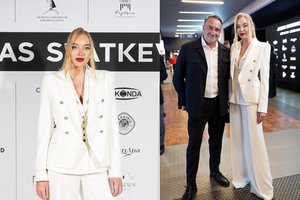 J. Statkevičiaus kolekcijos pristatyme K. Toleikytė užminė mįslę vėl užlipti ant podiumo: „Esu visada pasiruošusi“