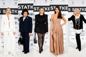 Į kvapą gniaužiantį Juozo Statkevičiaus madų šou „Twinsbet“ arenoje plūdo išsipusčiusi Lietuvos grietinėlė