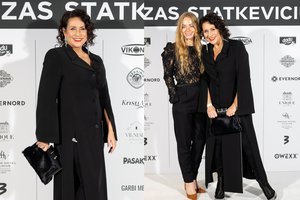 Į J. Statkevičiaus kolekcijos pristatymą I. Starošaitė atvyko be vyro Ž. Žvagulio: atskleidė, kas nutiko