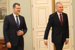 Prezidentūrai prabilus apie savo kandidatą į URM – G. Palucko atsakas: „Nereikia nelankstyti Konstitucijos“