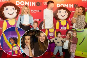 Garsenybės su atžalomis rinkosi į spektaklio „Kakė Makė ir talentų šou“ premjerą