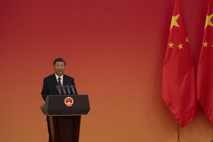 Xi Jinpingas įvardijo J. Bidenui raudonąją liniją Kinijos ir JAV santykiuose