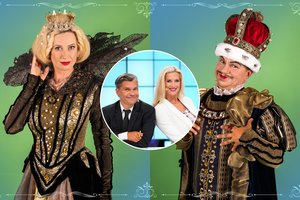 Deivis ir Renata Norvilai pirmą kartą vaidins Karalių ir Karalienę