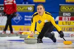 Lietuvos moterų kerlingo rinktinė vos nenugalėjo Europos čempionių