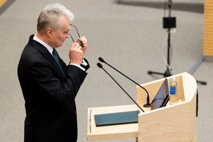 G. Nausėda: jei „Nemuno aušra“ nepaisys kriterijų, nepilnos Vyriausybės variantas yra įmanomas