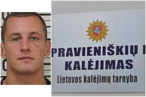 Kalėjimo bėglys slapstėsi dvi savaites – sučiuptas Kaune ir grąžintas už grotų