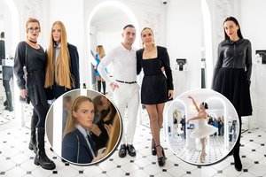 Plaukų aksesuarų pristatyme – retai renginiuose matomi žinomi veidai