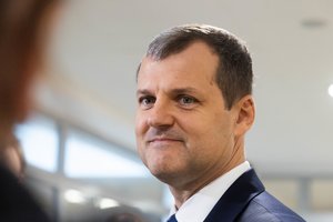 Pirma stotelė – Prezidentūra: G. Paluckas keliauja pas G. Nausėdą pristatyti ministrų kandidatūras