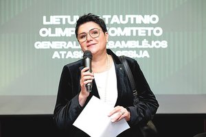 D. Gudzinevičiūtė sveikina Lietuvos pilietybę gavusią A. Reed – jau prakalbo apie olimpiadą