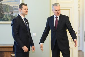 G. Paluckas pirmojo užsienio vizito vyktų į Lenkiją arba Ukrainą: reikės pasitarti su prezidentu