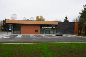 Lazdijuose atnaujinta autobusų stotis: kainavo apie 4 mln. eurų