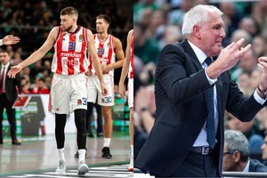 Rezultatyviausią sezono mačą Eurolygoje sužaidusio R. Giedraičio neužteko: „Crvena zvezda“ krito Belgrado derbyje