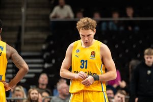 Vieną pagerinęs ir arti kito asmeninio rekordo Eurolygoje buvęs R. Jokubaitis neišgelbėjo „Maccabi“ nuo pralaimėjimo Milane