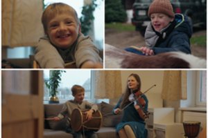 Skaudžią sūnaus diagnozę šeima išgirdo tik jam išvydus pasaulį: „Kaip gerai, kad Arijanas gimė mums“