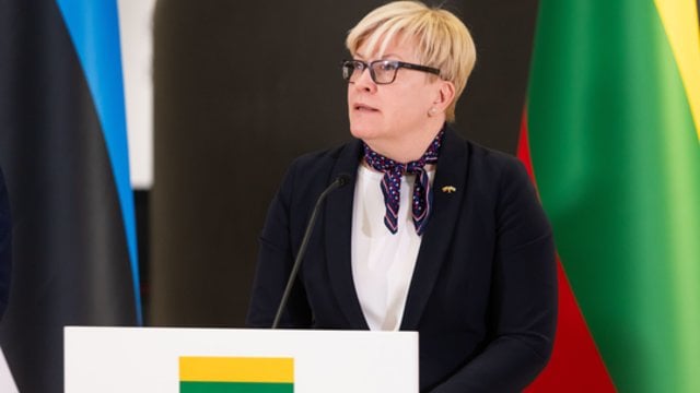 Lietuva baigia pirmininkavimą Baltijos Ministrų Tarybai: I. Šimonytė pabrėžia gebėjimą kalbėti vienu balsu