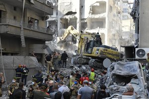 Libanas pranešė, kad per Izraelio smūgį centrinėje Beiruto dalyje žuvo 11 žmonių, 63 buvo sužeisti