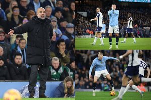 Sunkiai suvokiama: „Manchester City“ buvo sudaužyta Anglijoje ir krito penktą kartą paeiliui
