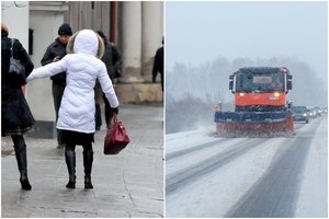 Atkeliavus žvarbiam orui – sinoptikų įspėjimas: kelyje saugokitės plikledžio
