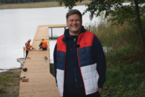 Merūnas Vitulskis: „Trečią namą statyčiau dar greičiau, bet gal Erikos negąsdinsiu“