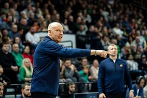 Pagriebtu EČ bilietu džiaugęsis R. Kurtinaitis – apie planą Šiaurės Makedonijos žvėriui ir M. Buzelį