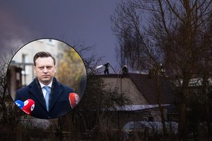 Vilniuje skelbiama ekstremali situacija, V. Benkunskas: katastrofa baigėsi geriausiu būdu